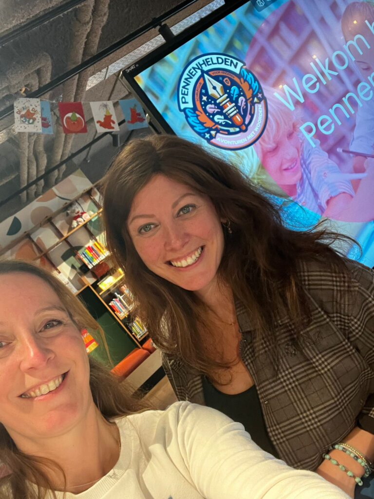 Schrijfcoaches Judith en Lynn